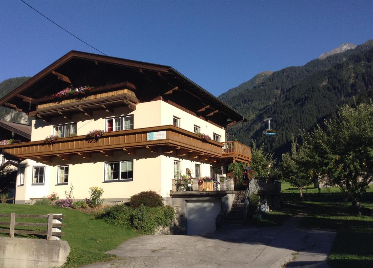 Appartement Schneeflockchen Mayrhofen Exterior photo
